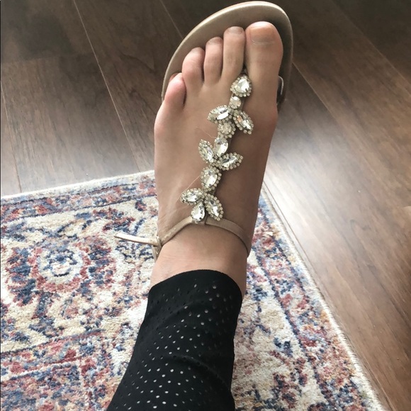 Badgley Mischka Shoes - Badly Mischka Jeweled Sandals